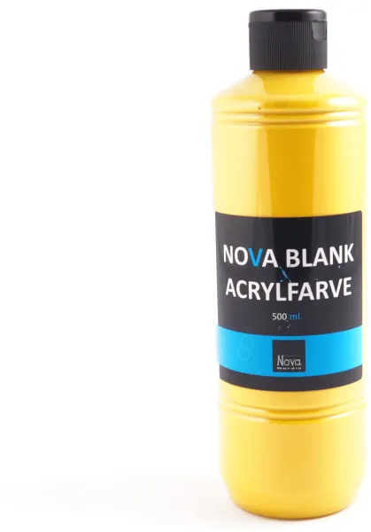 Nova pintura acrílica brillante 500 ml. Amarillo sol