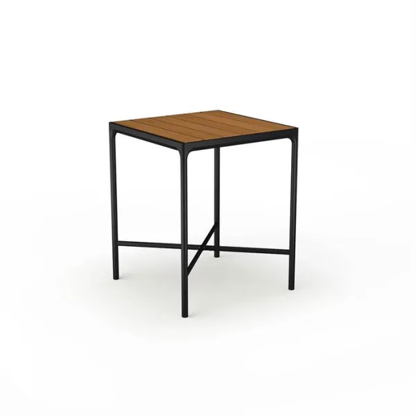 HOUE - FOUR mesa de bar 90x90 cm - Bambú