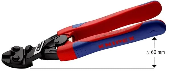KNIPEX cobolt® negro bruñido 200 mm, 71 22 200