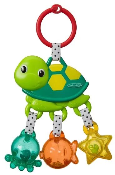 B-Kids Infantino Sonajero de Tortuga