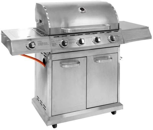Heatus Premium Parrilla de gas 4 y quemadores 158,5x61x120cm
