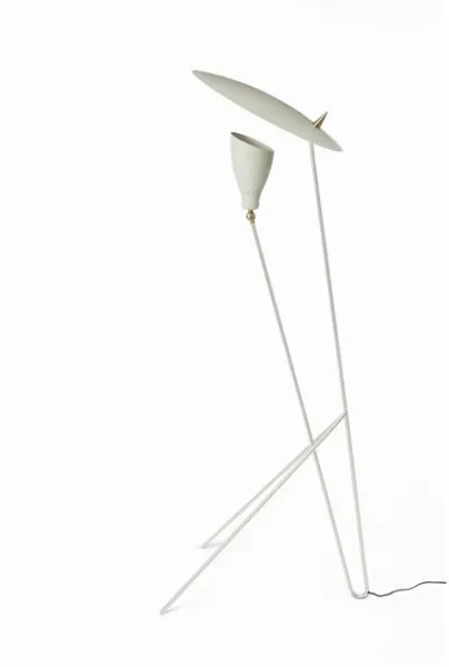 Lámpara de pie Warm Nordic Silhouette Blanco Cálido