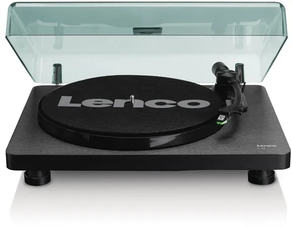 Lenco L-30BK Tocadiscos con codificación USB/PC - Negro - Tocadiscos Negro