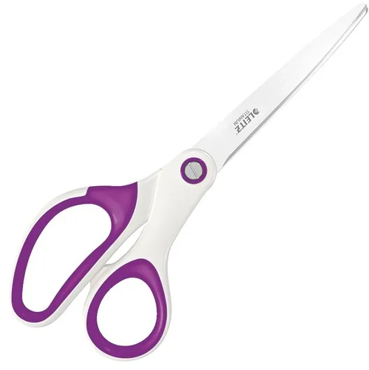 Leitz WOW Tijeras de Titanio Púrpura