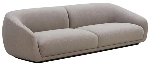Sofá Wendelbo Montholon 3 plazas Cuddle 04/Roble teñido en negro