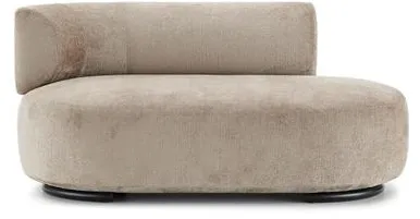 Kartell K-Wait Dormeuse Sofá Izquierdo Beige