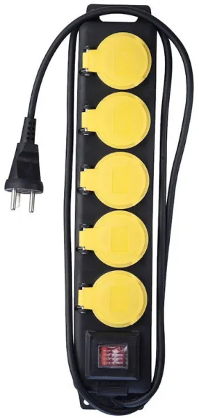 Toma de corriente con cable