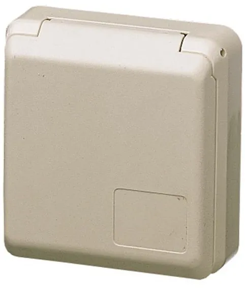 Toma de corriente de superficie Mennekes CEE de 5 polos 16A 400V IP44 6H 4115