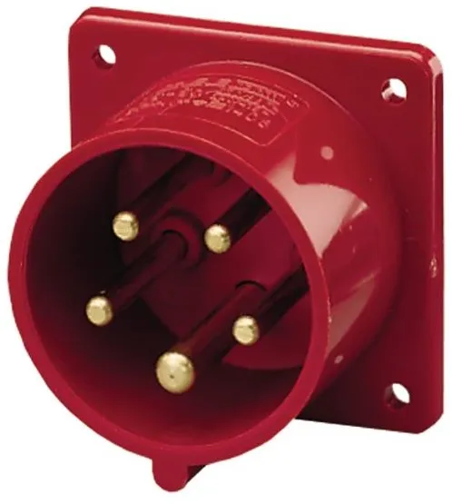 Conector de aparato Mennekes CEE de 5 polos 16A 400V IP44 6H
