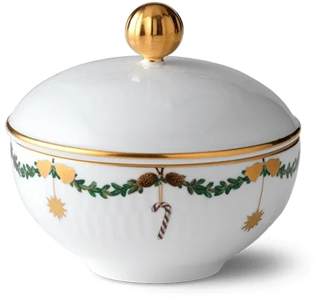 Azucarero Royal Copenhagen Star Fluted Christmas - 15 cl