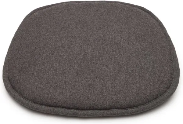 Romane, cojín de asiento para silla de comedor, gris, H43x43x3 cm